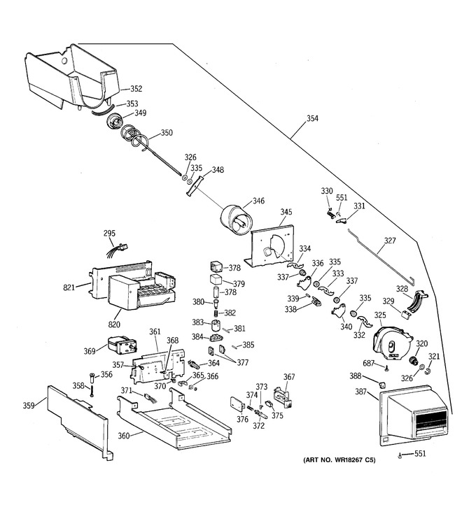 Diagram for TBX25PRYPLWW