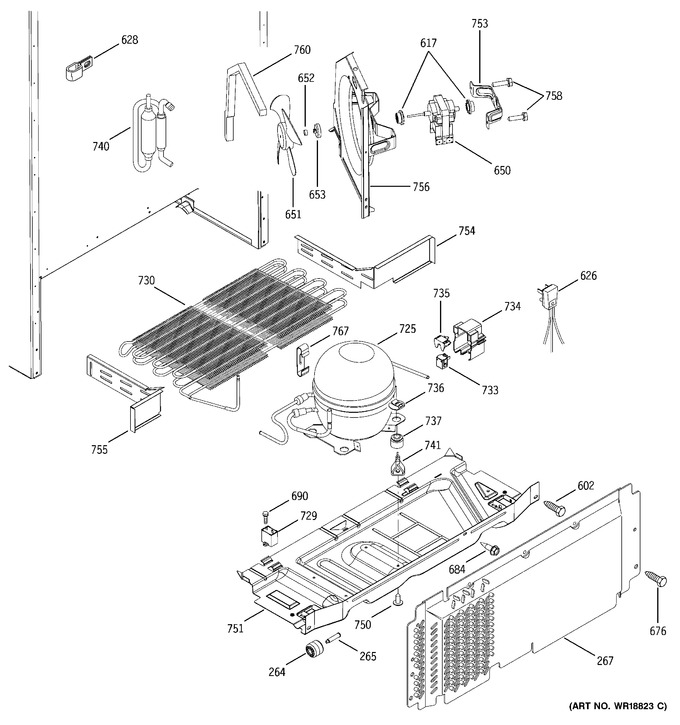 Diagram for GTH18IBMCRWW