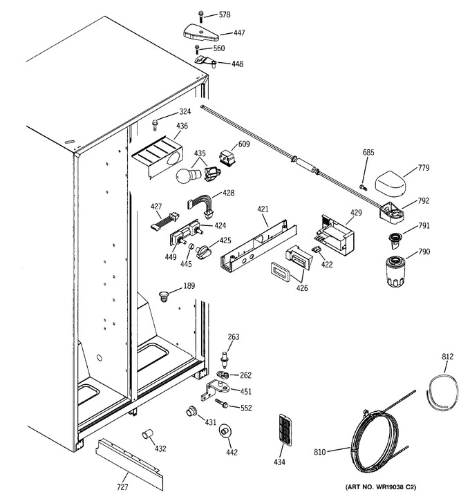 Diagram for SSS25KFMCWW