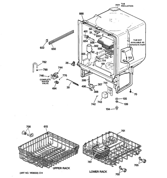 Diagram for GSD1200G02BB