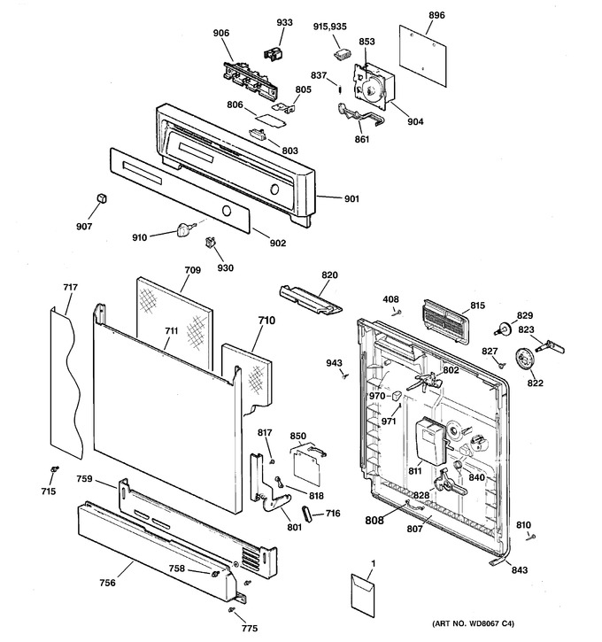 Diagram for GSD2700G02WW