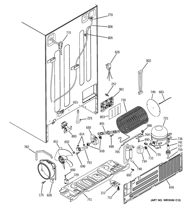 Diagram for GSS25XSRASS
