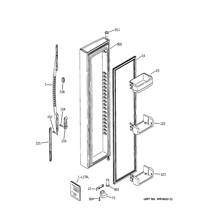 Diagram for GSS25YBSBWW