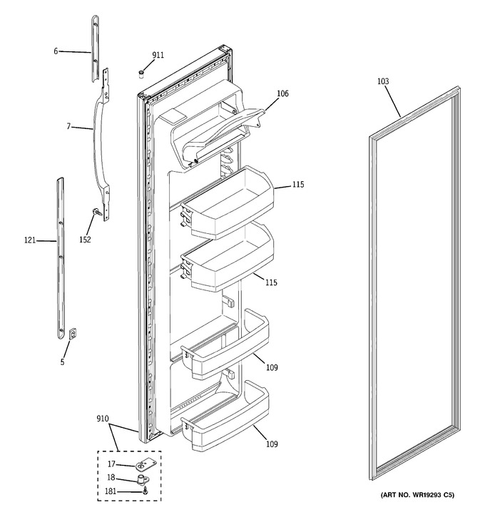 Diagram for GSS22UFPJWW