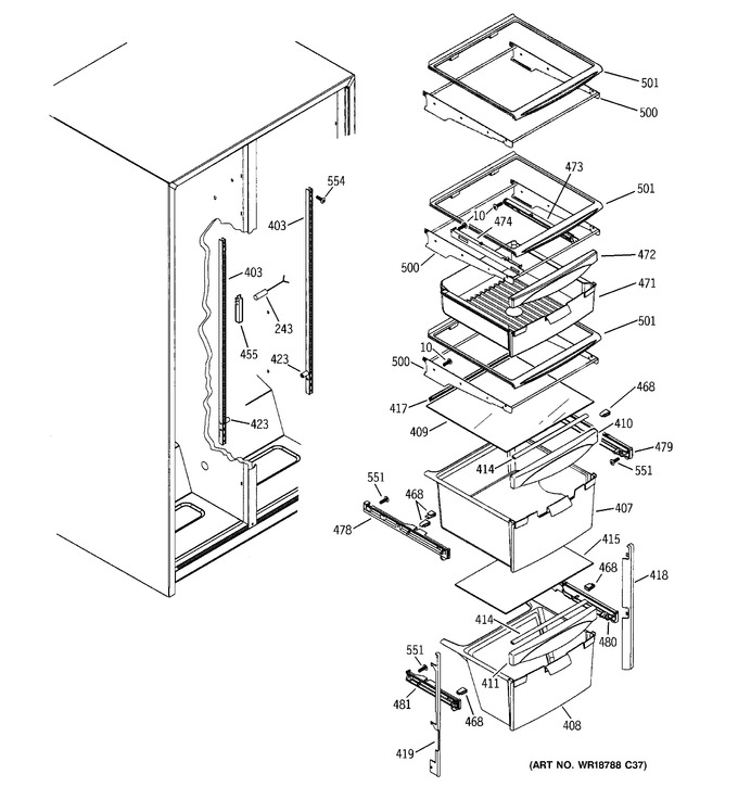 Diagram for GSS22UFPJWW