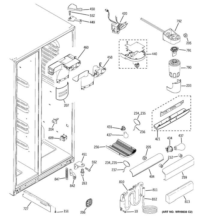 Diagram for GSS25WGSAWW