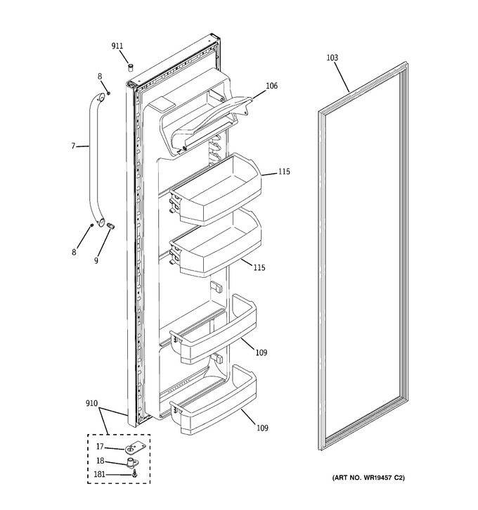 Diagram for GSH25JSRFSS