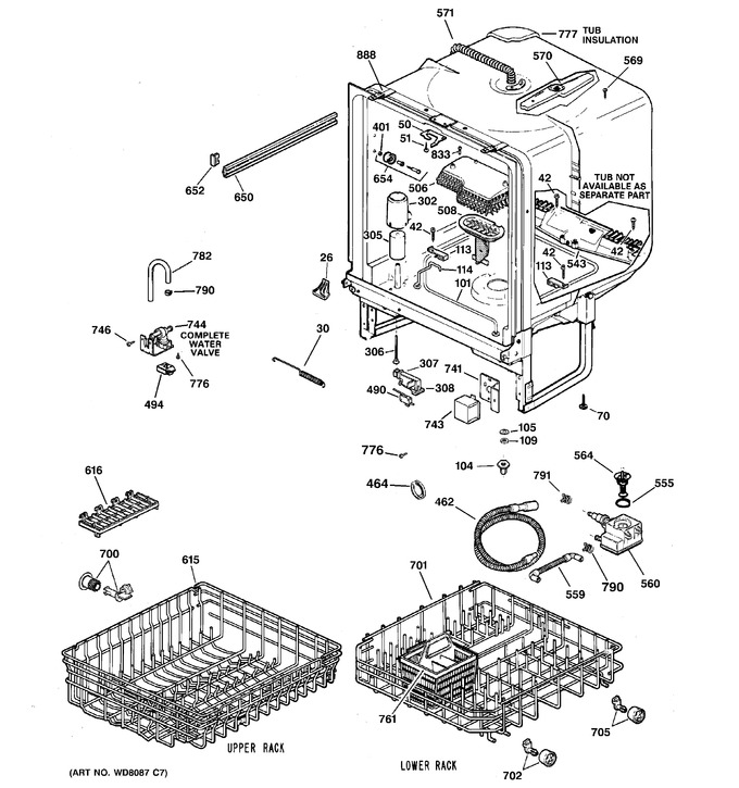 Diagram for GSD4000J00CC