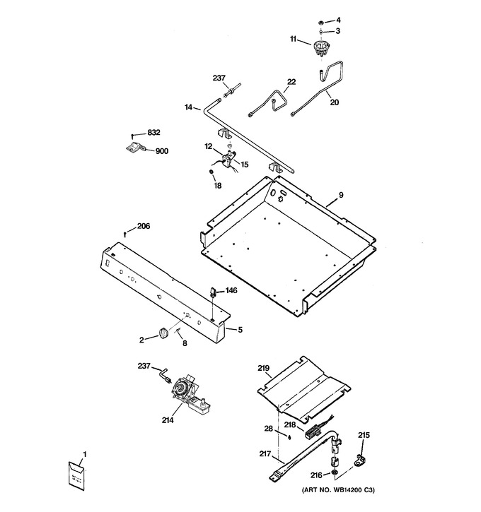 Diagram for JGBS18DEN1BB