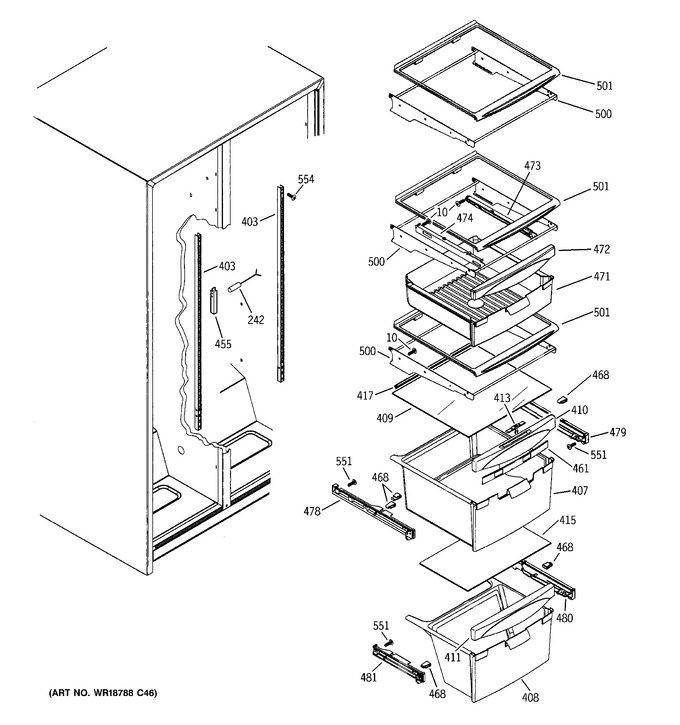 Diagram for SSH25KFXHWW