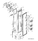 Diagram for 1 - Freezer Door
