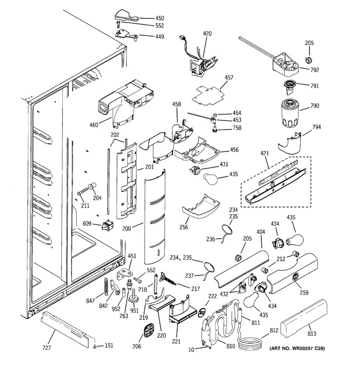 Diagram for PSE27NHWGCWW
