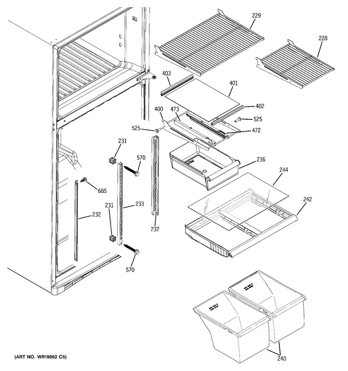 Diagram for GTS18DCPXRCC