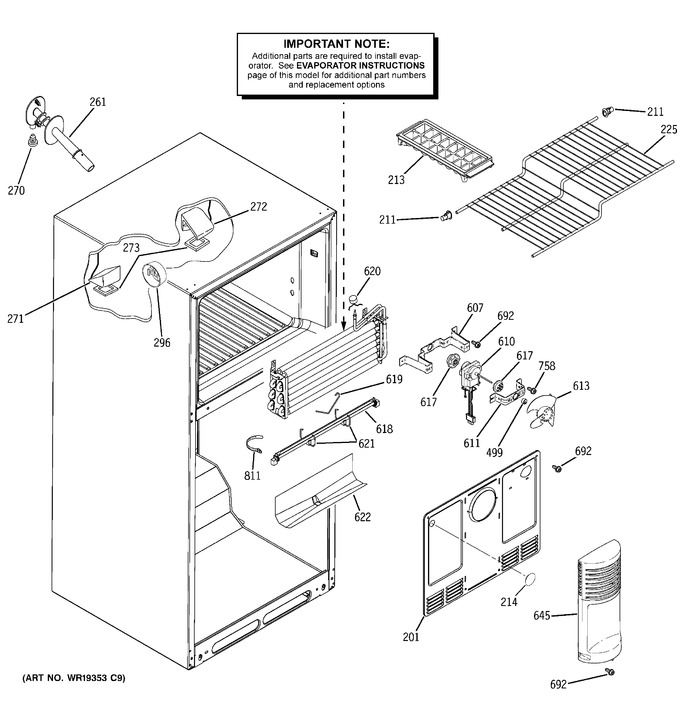 Diagram for GTS18QBTXRWW