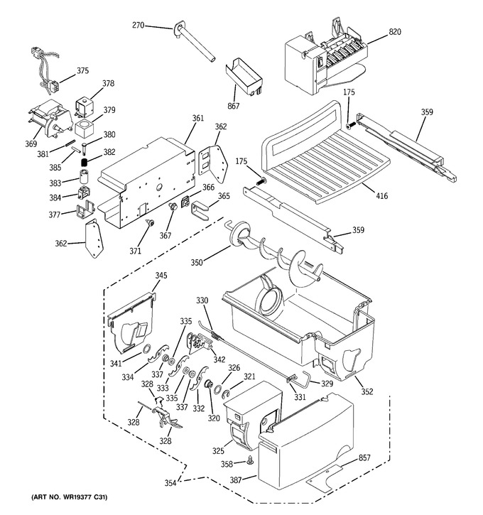 Diagram for GSHF3KGXCCBB