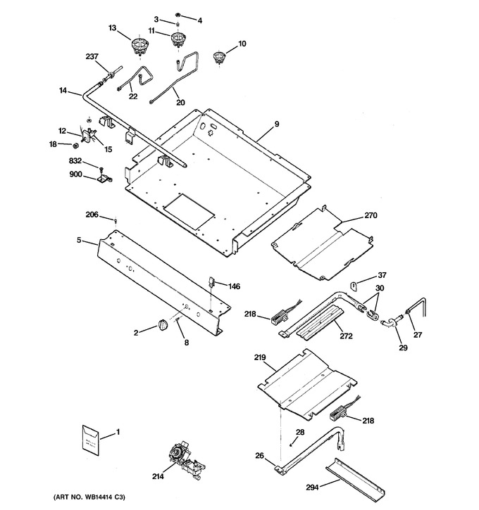 Diagram for RGB790BEK9BB