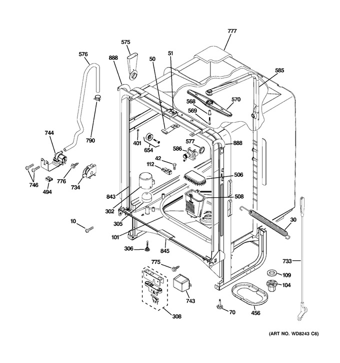 Diagram for GLD6904R30BB