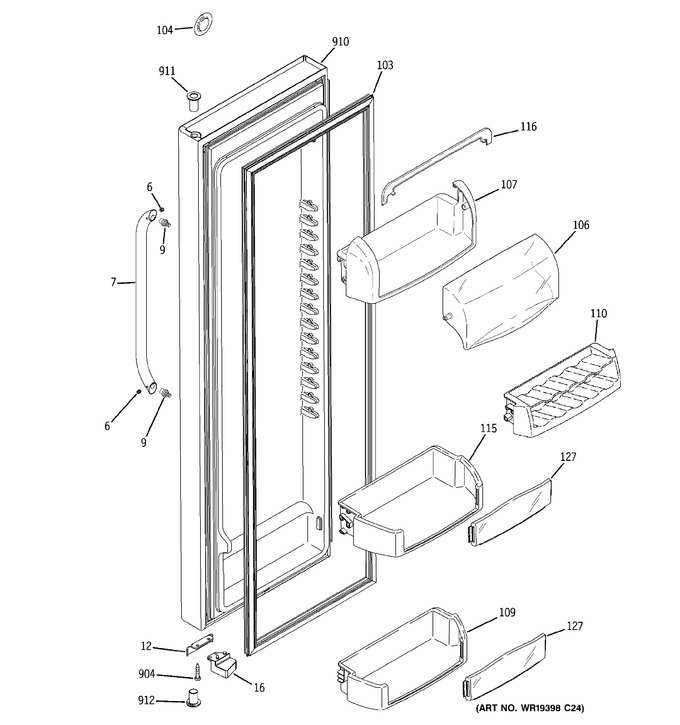 Diagram for GSHF5KGXECWW