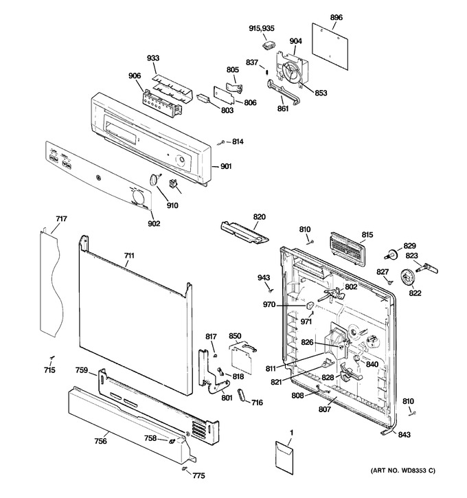 Diagram for GSD2340V35SA