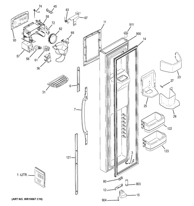 Diagram for DSS25KGREBB