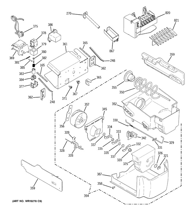 Diagram for DSS25KGREBB