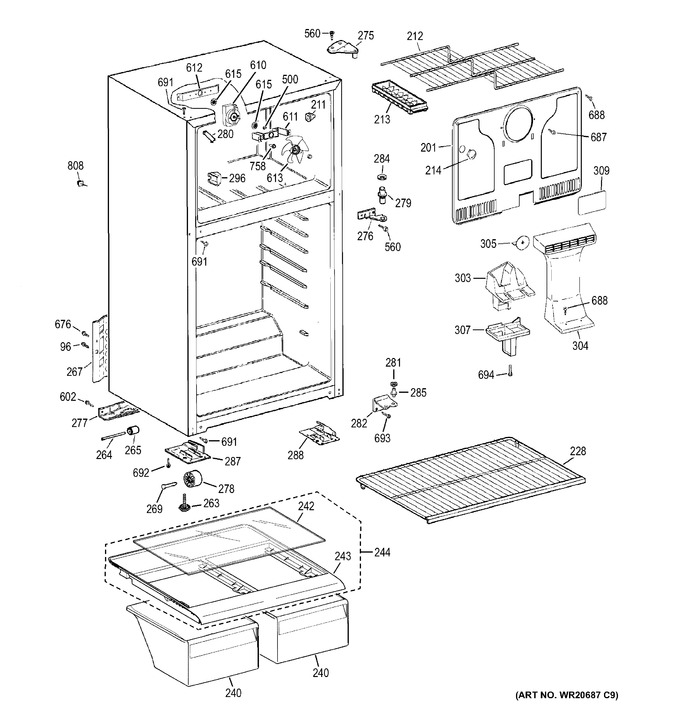 Diagram for GTH17DBDDRCC