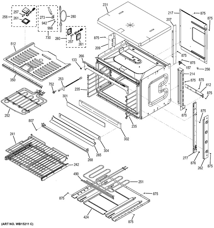 Diagram for PCT7050DF1WW