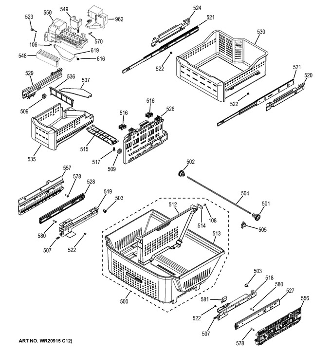 Diagram for GFE29HMEJES