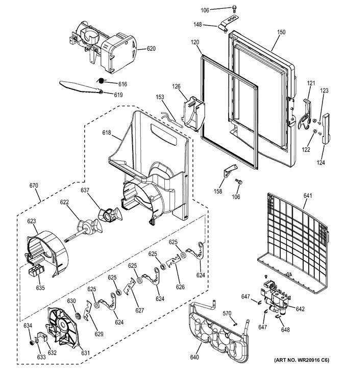 Diagram for GFE27GGDABB