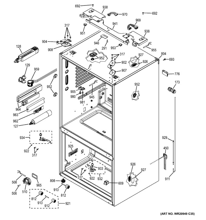 Diagram for DFE28JMHBES