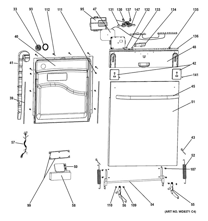 Diagram for GLDT690D00WW