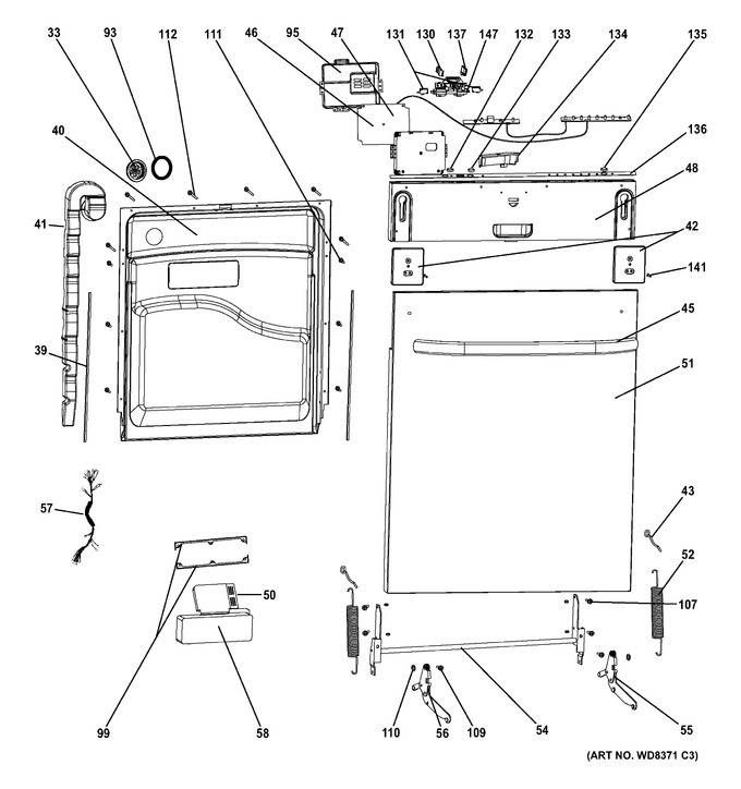 Diagram for GLDT696D02SS