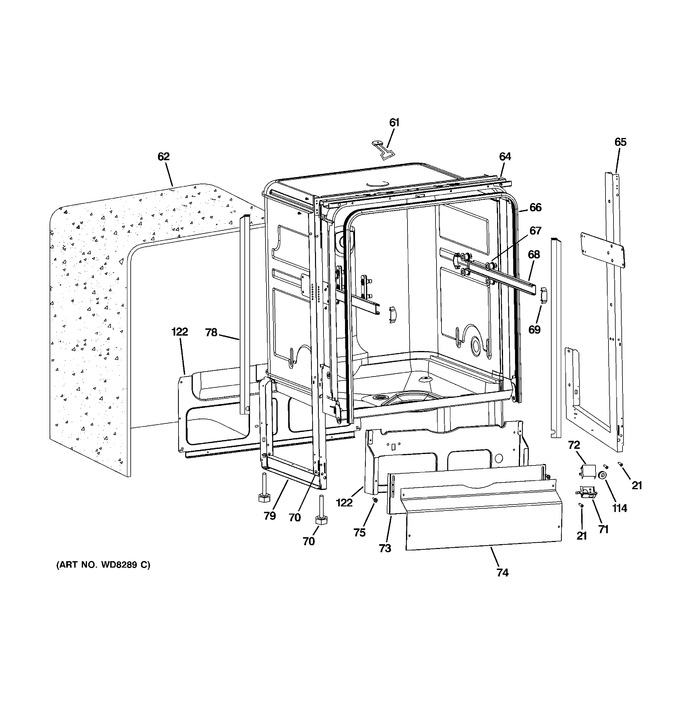 Diagram for PDW1800N01WW