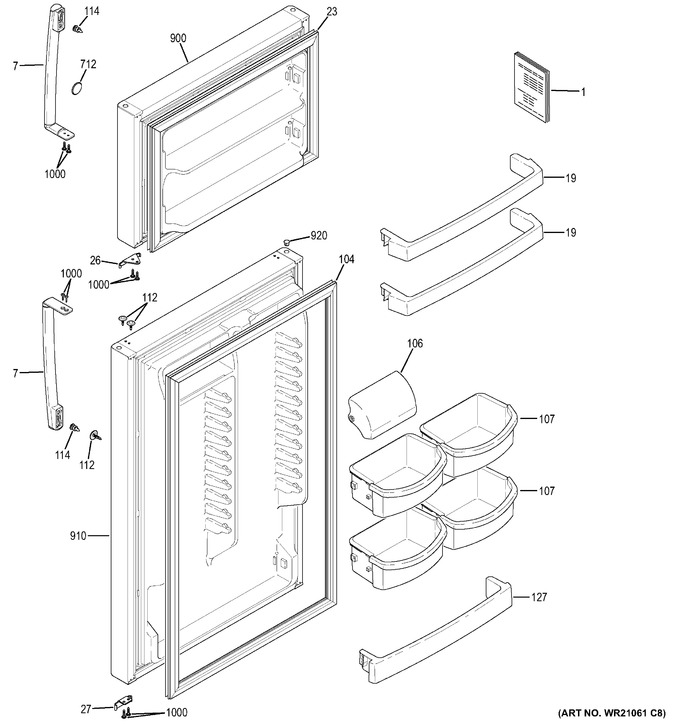 Diagram for GIE18HGHHRWW