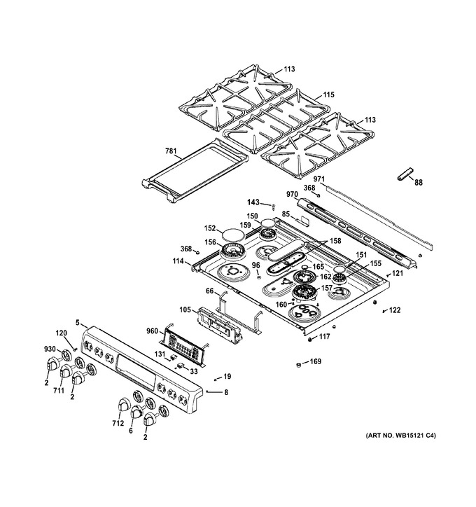 Diagram for CGS990SET4SS