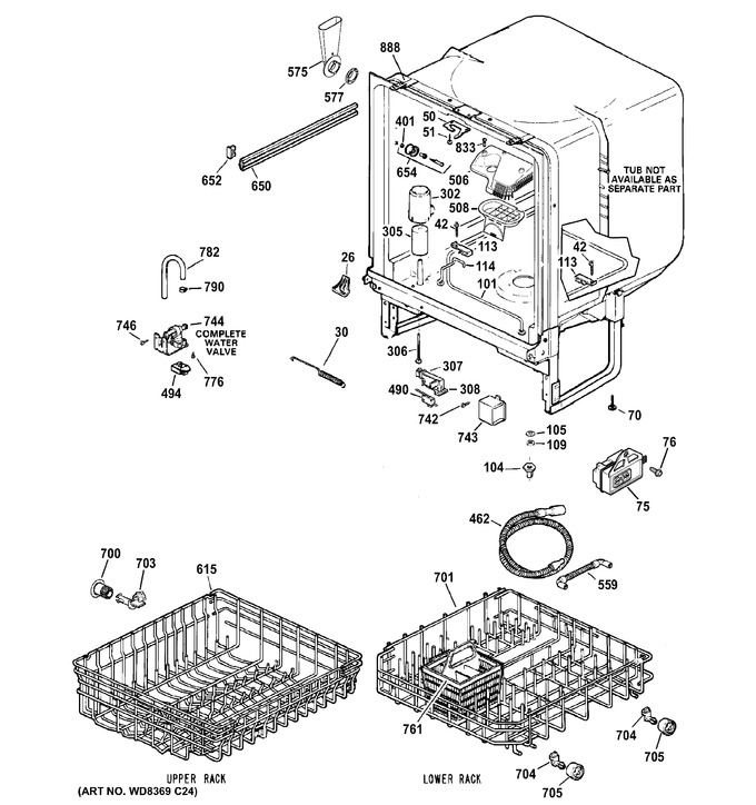 Diagram for GSD2100V50CC