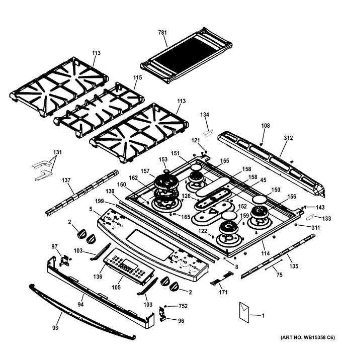 Diagram for PGS950EEF2ES