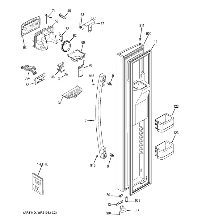 Diagram for PSE25KGHBHWW