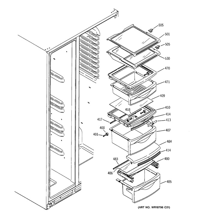 Diagram for PSE25KGHBHWW