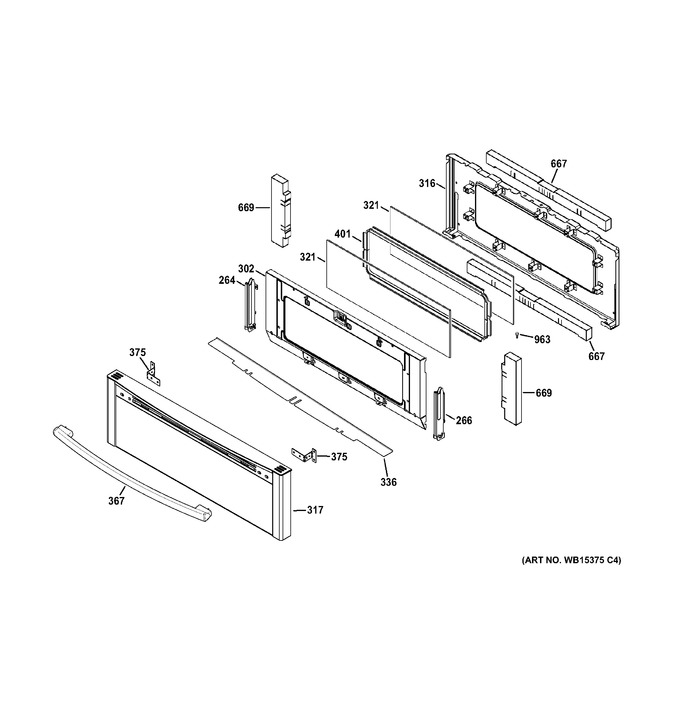 Diagram for JGB850SEF3SS