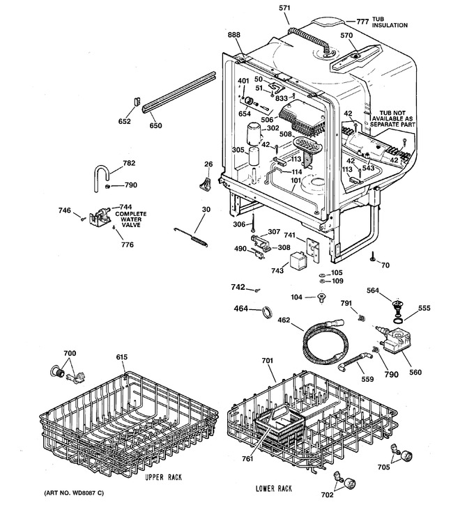 Diagram for GSD3200G00CC