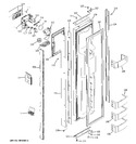 Diagram for 1 - Freezer Door