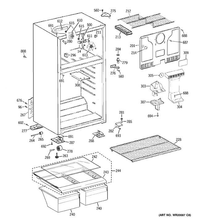 Diagram for GTH17DBD4RBB