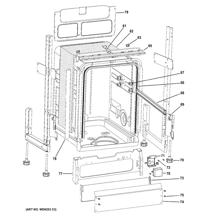 Diagram for GSM1860F00SS