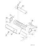 Diagram for Graphic Panel, Control Hood And Controls - Models les10a* and lgs10a*