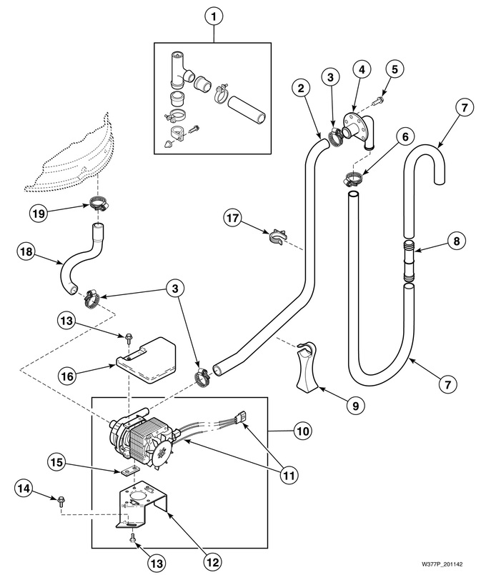 Diagram for LWS21A*-3062